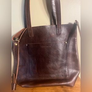 Portland Leather Goods - Tote Crossbody - COLDBREW